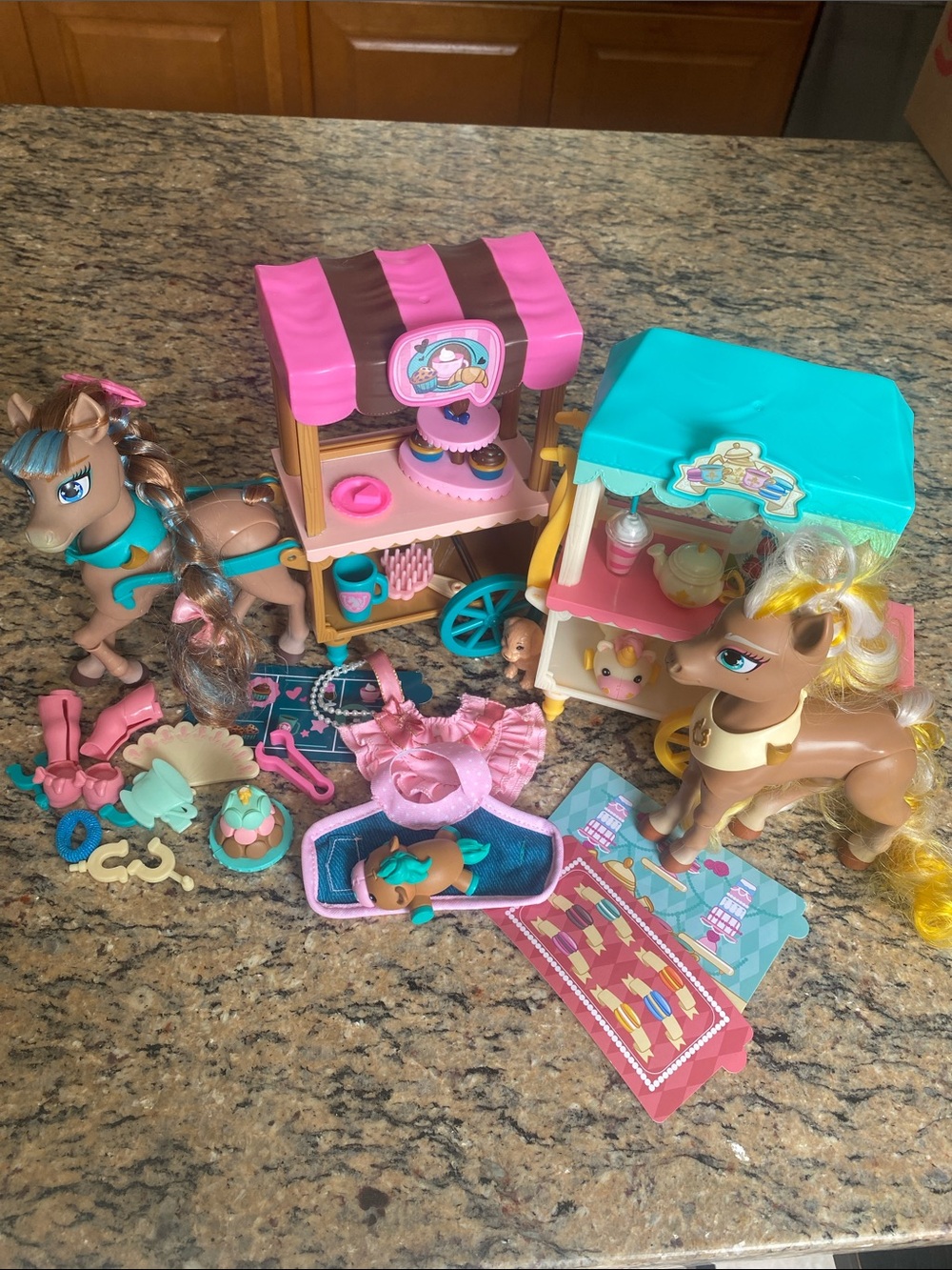 Playset Pony Toy Bundle for Kids